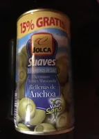 Olives vertes farcies d'anchois