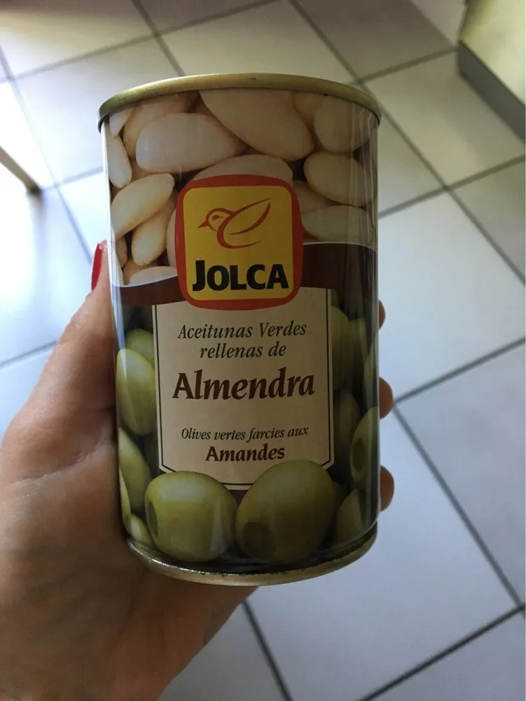 Jolca Aceitunas Verdes Rellenas Almendrax300g