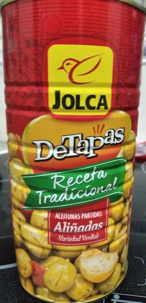 DeTapas aceitunas partidas aliñadas variedad verdial Receta Tradicional lata 1,45 kg