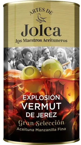 Aceituna manzanilla fina explosión vermut de jerez