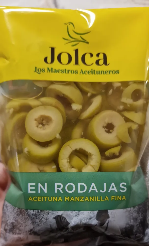 Aceituna manzanilla en rodajas