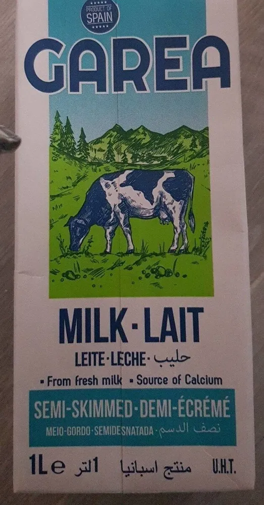 Garea leche semidesnatada
