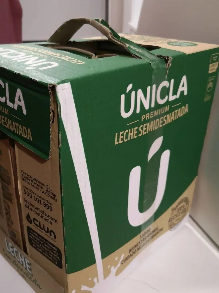 Leche semidesnatada