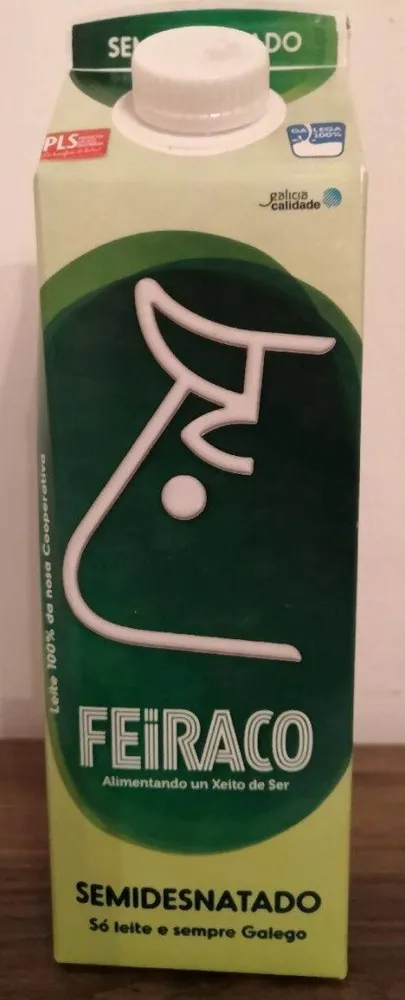 Leche semidesnatada