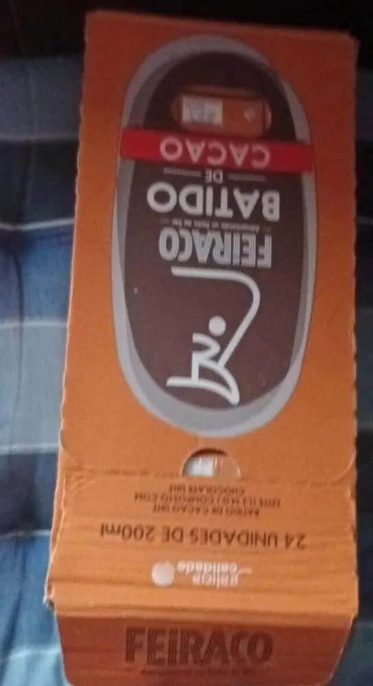 Caja de batido de leche