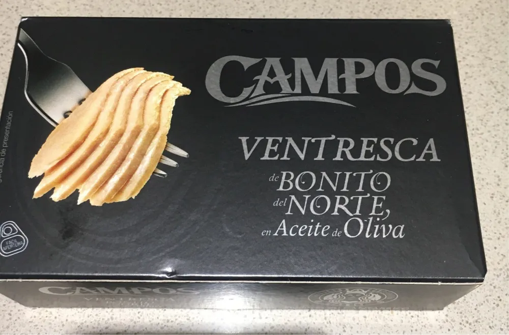 Ventresca de bonito del norte aceite de oliva