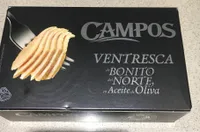 Ventresca de bonito del norte aceite de oliva