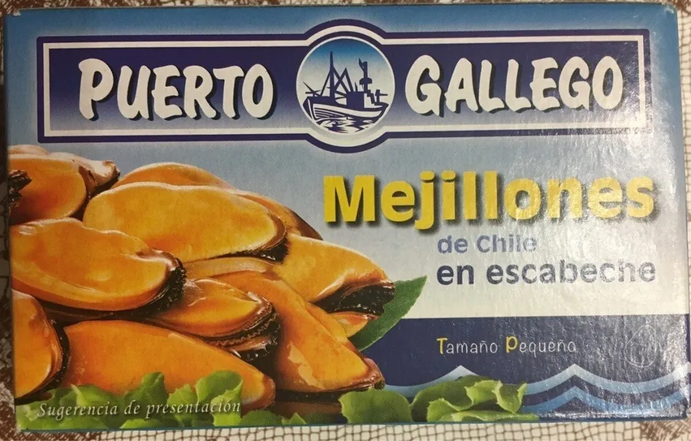 Mejillones de chile en escabeche