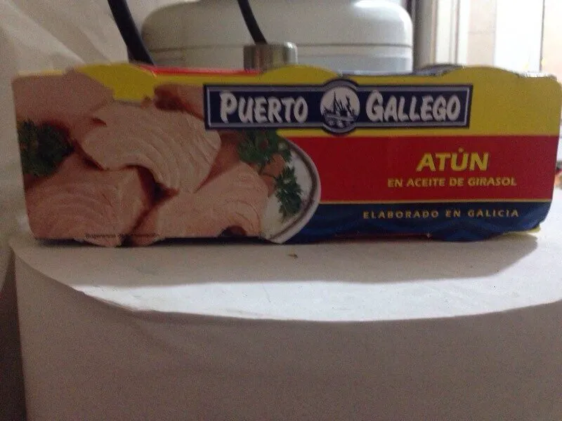 Atún en aceite de girasol