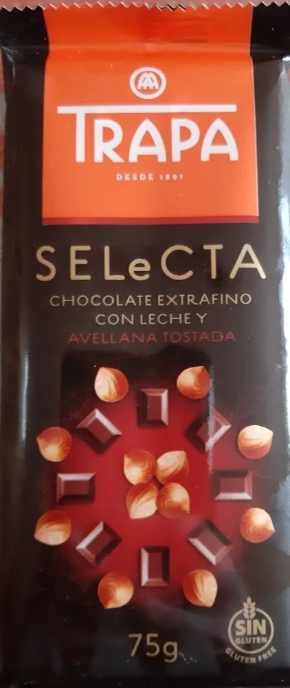 Chocolate extrafino con leche y avellana tostada