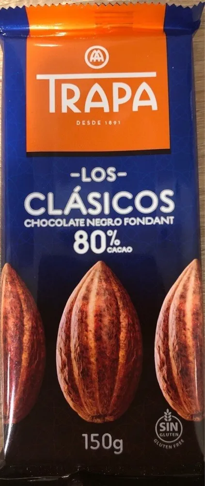 CHOCOLATE NEGRO FONDANT 80% CACAO