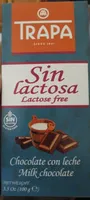 Chocolate con leche sin lactosa
