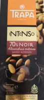 Chocolate negro 70% almendras enteras