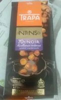 Chocolate negro 70% avellanas enteras