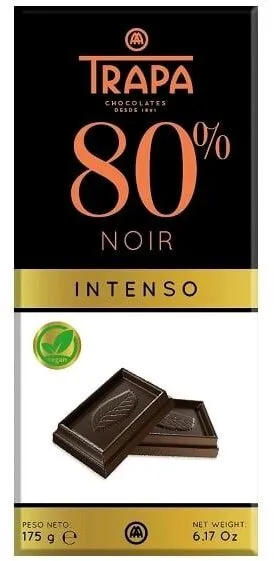 Chocolate Trapa Intenso 80% NOIR