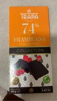 74% cacao con frambuesa
