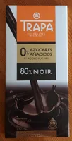 Chocolate Extrafino 80% NOIR 0% azúcares añadidos