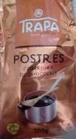 Postres cobertura de chocolate