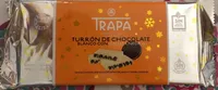 Turron de chocolate blanco con galleta negra