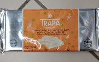 Turrón de chocolate blanco crujiente