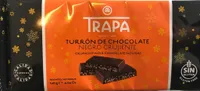 Turrón de chocolate negro crujiente