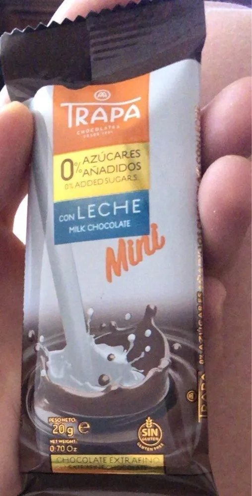 0%azucares anadidos con leche