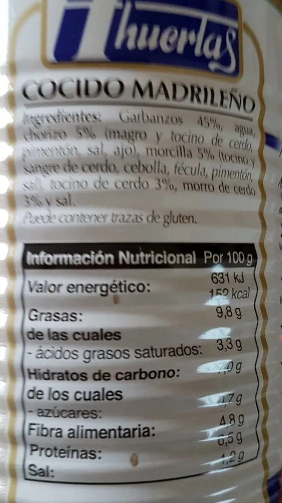 Cocido madrileño