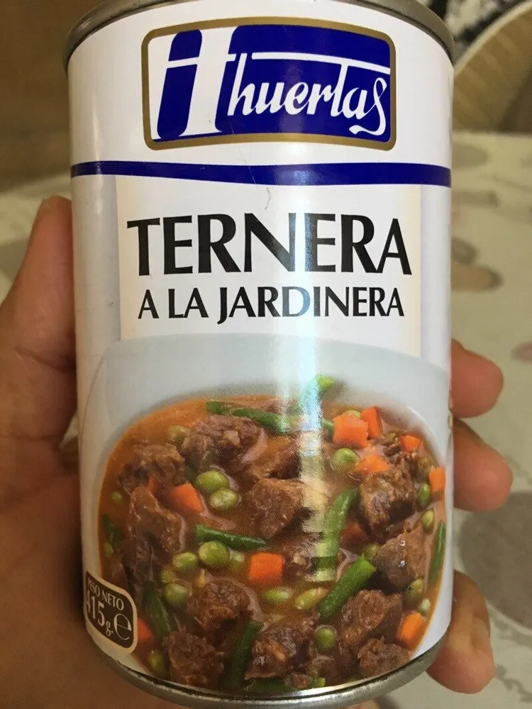 Ternera a la jardinera