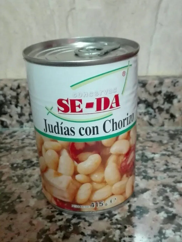 Judías con chorizo
