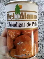 Albondigas de pollo