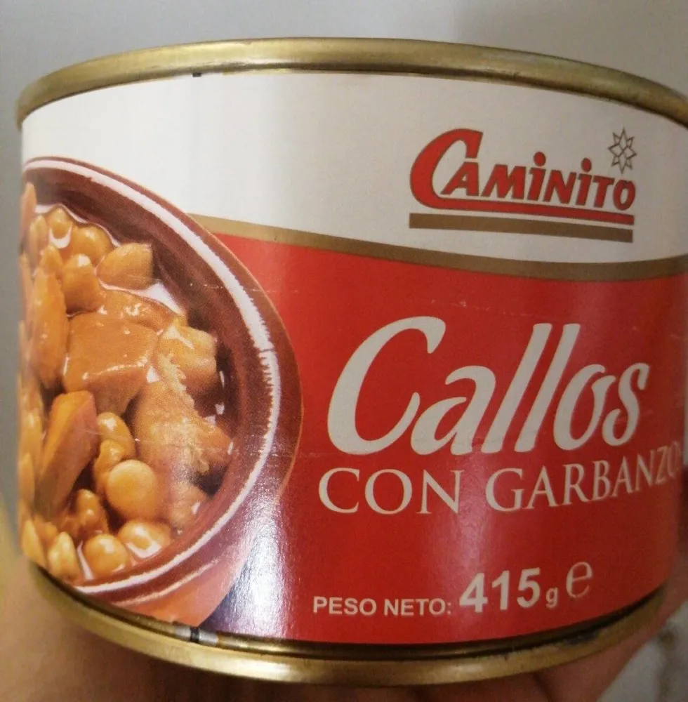 Callos con garbanzos