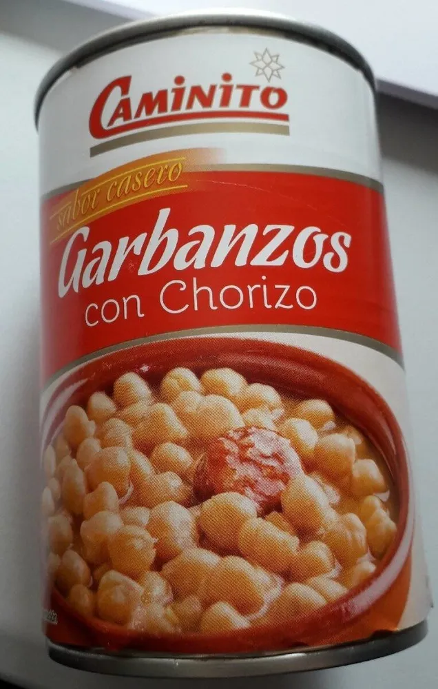 Garbanzos con chorizo