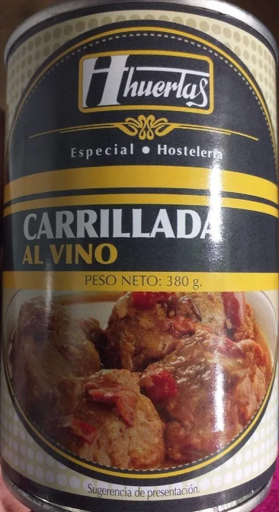 Carrillada al vino