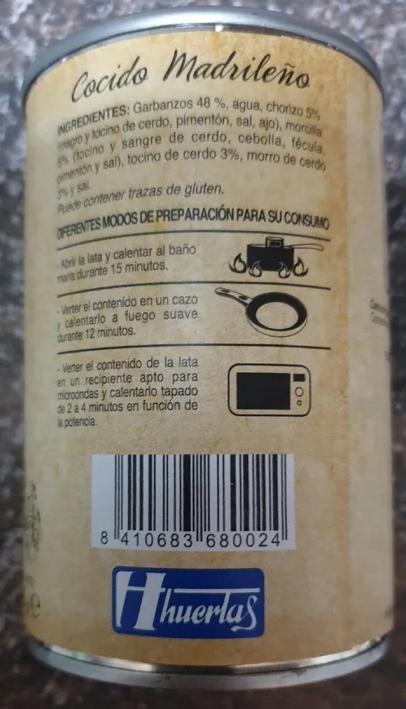 Cocido madrileño