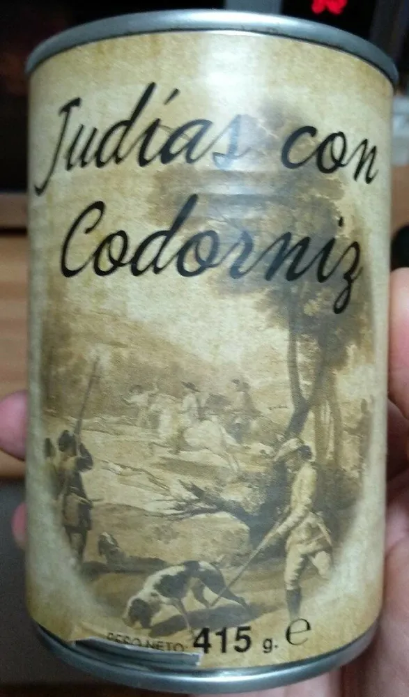 Judías con codorniz