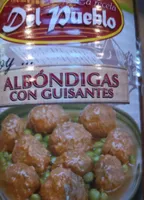 Albóndigas con guisantes