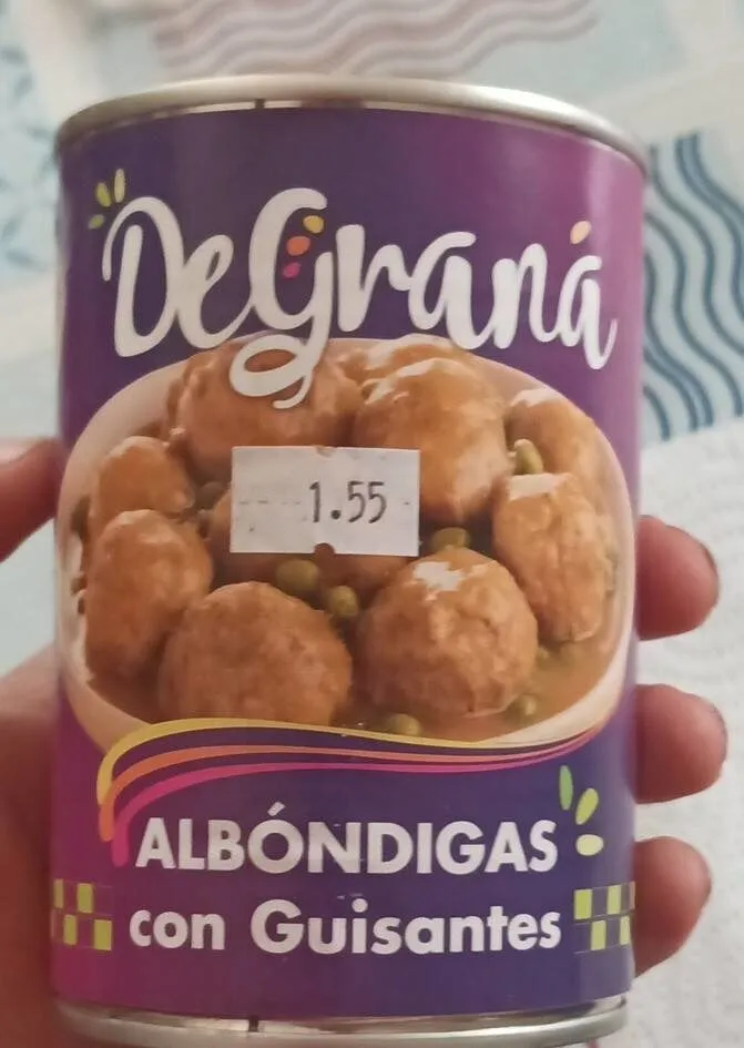 Albóndigas con Guisantes