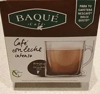 Café con leche intenso Baqué