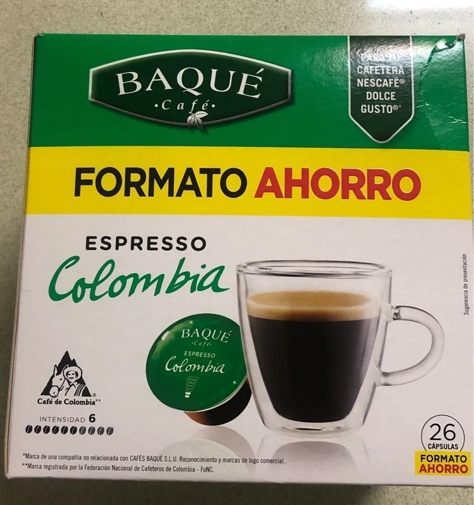 Cápsulas café