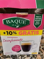 Cápsulas expresión descafeinado