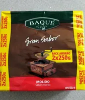 Cafe molido sabor intenso