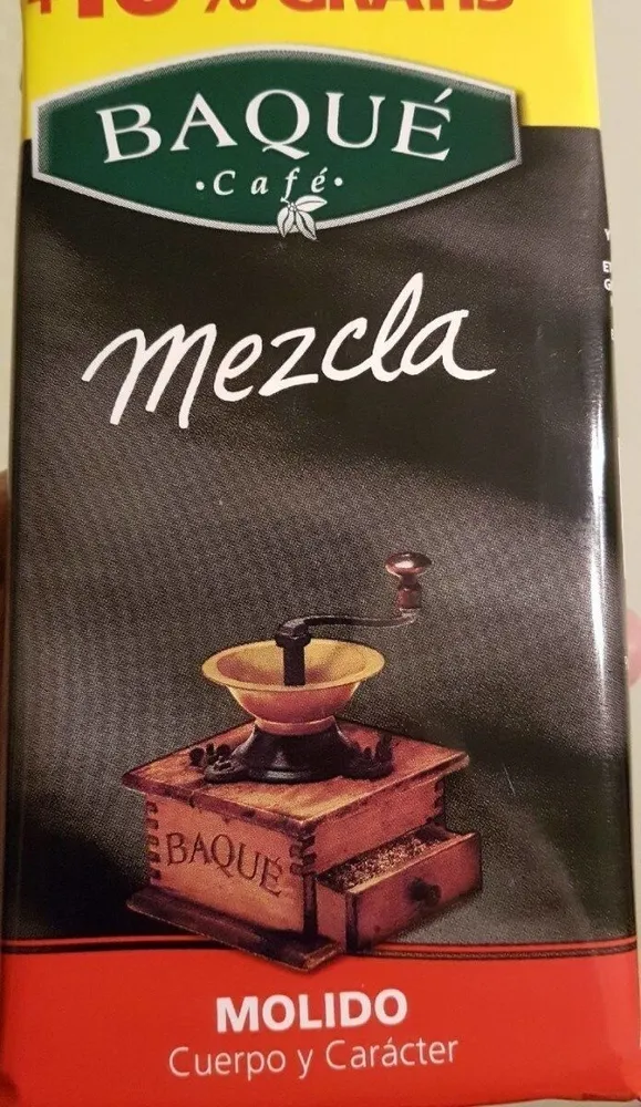 Café Baqué mezcla