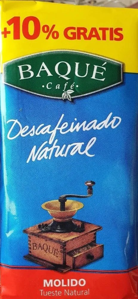 Café molido descafeinado