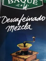 Descafeinado mezcla baque
