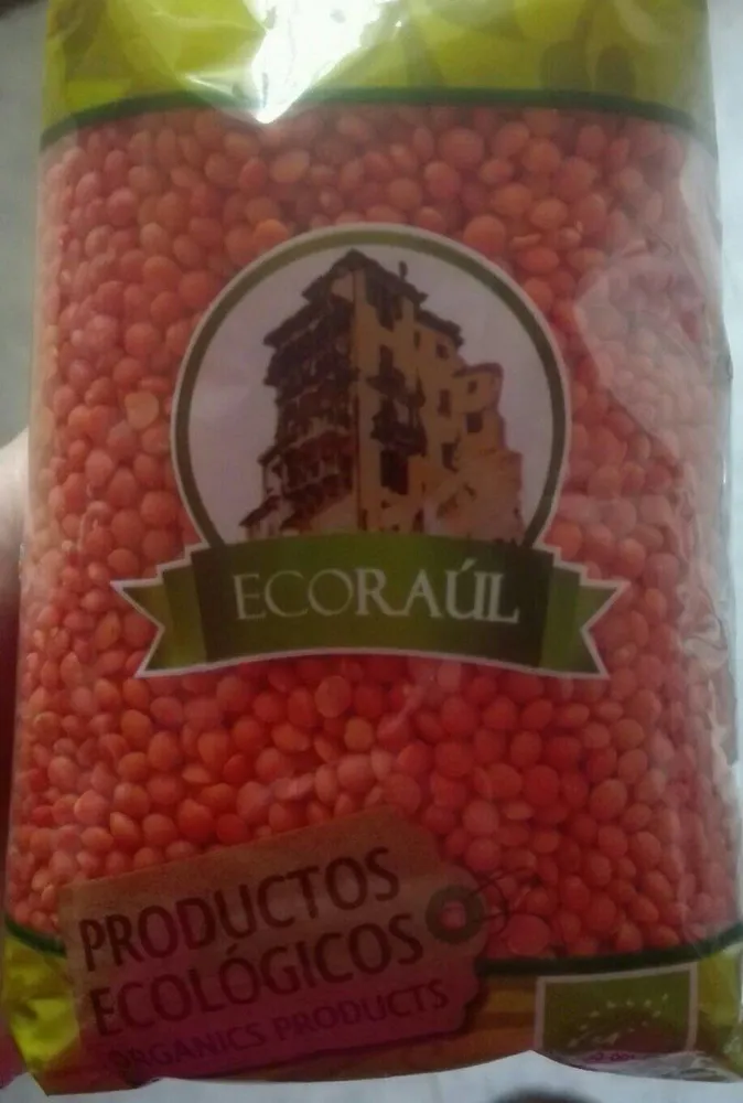 Lenteja roja entera pelada