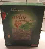 Nidos con espinacas