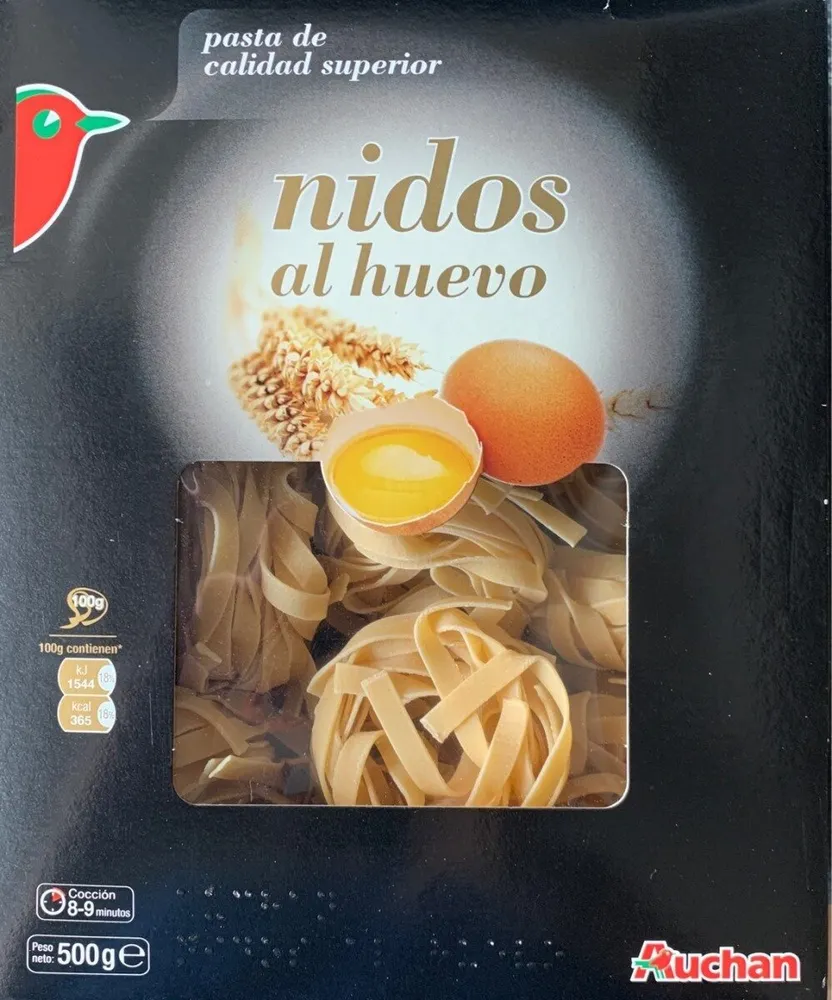 Auchan nids d'oeufs 500 g