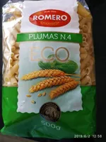 Pasta plumas nº4 eco