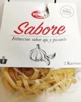 Fettuccine sabor ajo y picante