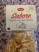 Sabore Tagliatelle sabor limón y pimienta